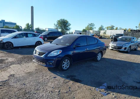 2012 Nissan Versa 1.6 Sl из США, поврежденный, VIN 3N1CN7AP7CL859373